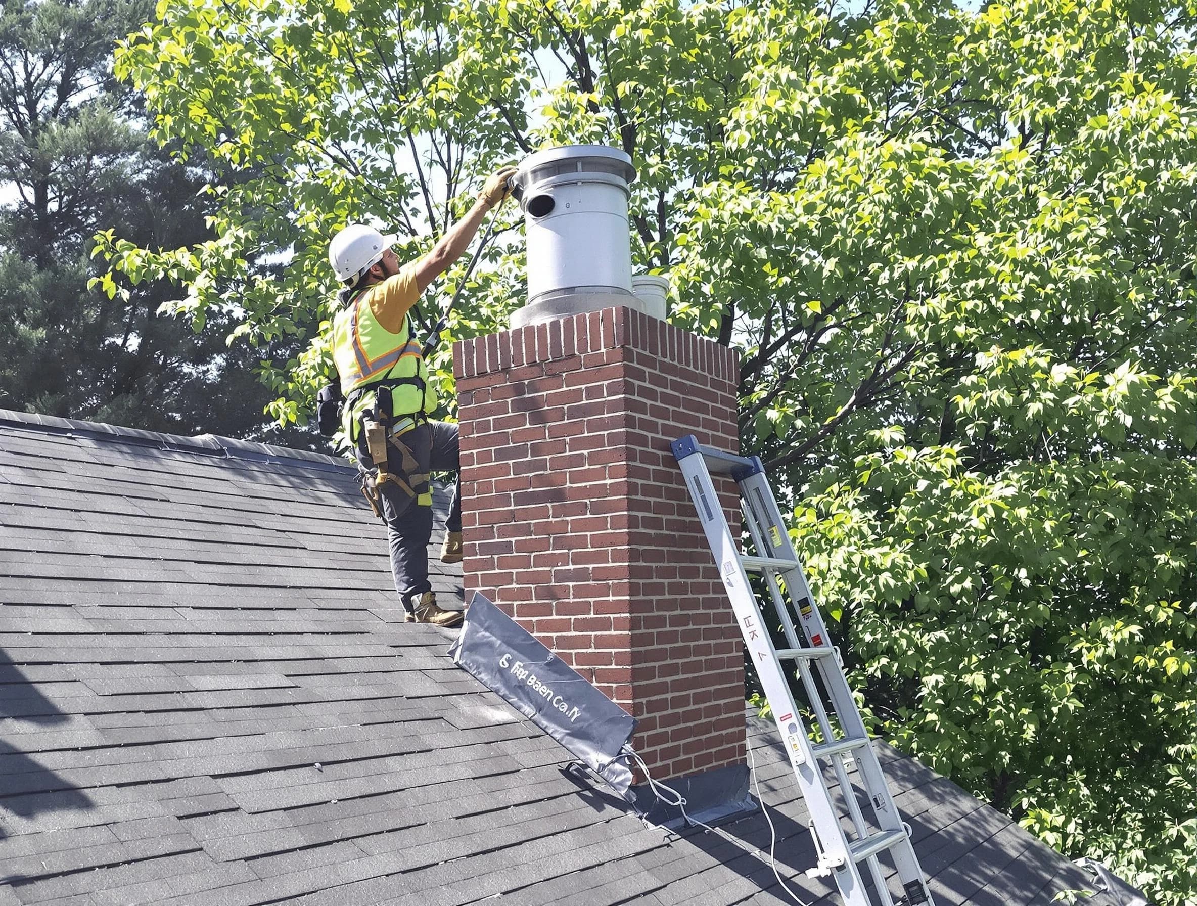 Chimney liner inspection by Gilbert Chimney Sweep in Gilbert, AZ
