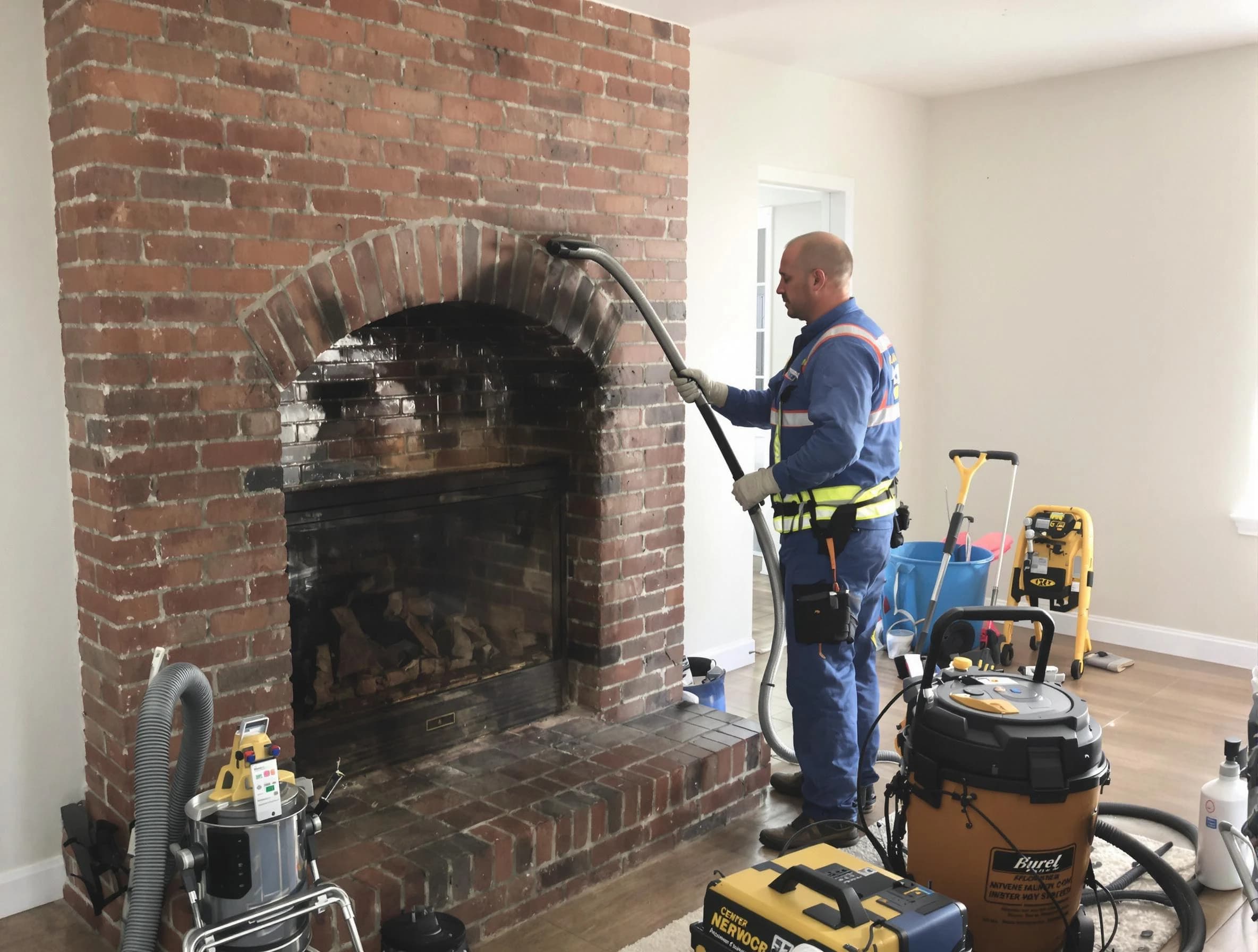 Gilbert Chimney Sweep expert performing detailed chimney sweep in Gilbert, AZ