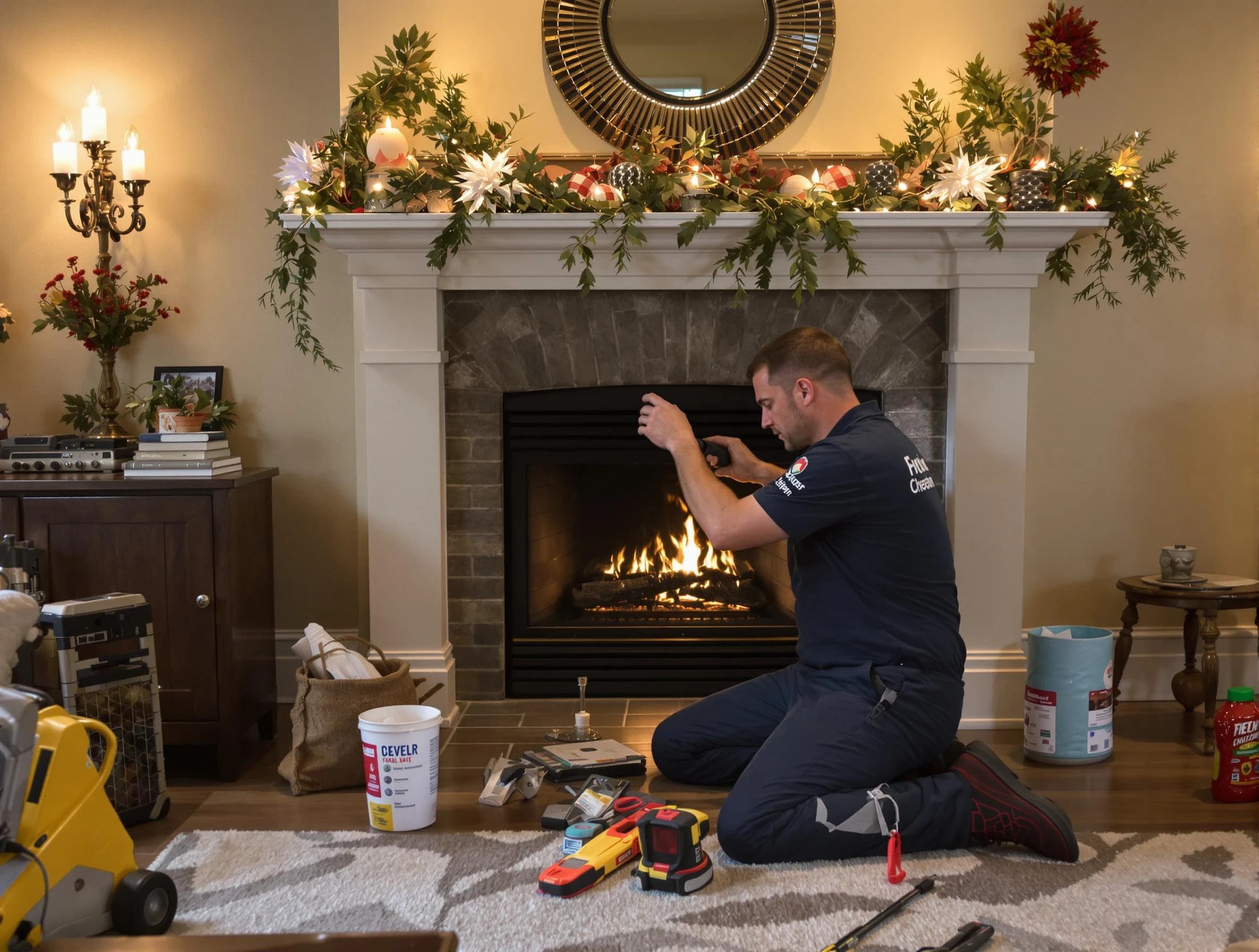 Gilbert Chimney Sweep offering fireplace maintenance services in Gilbert, AZ