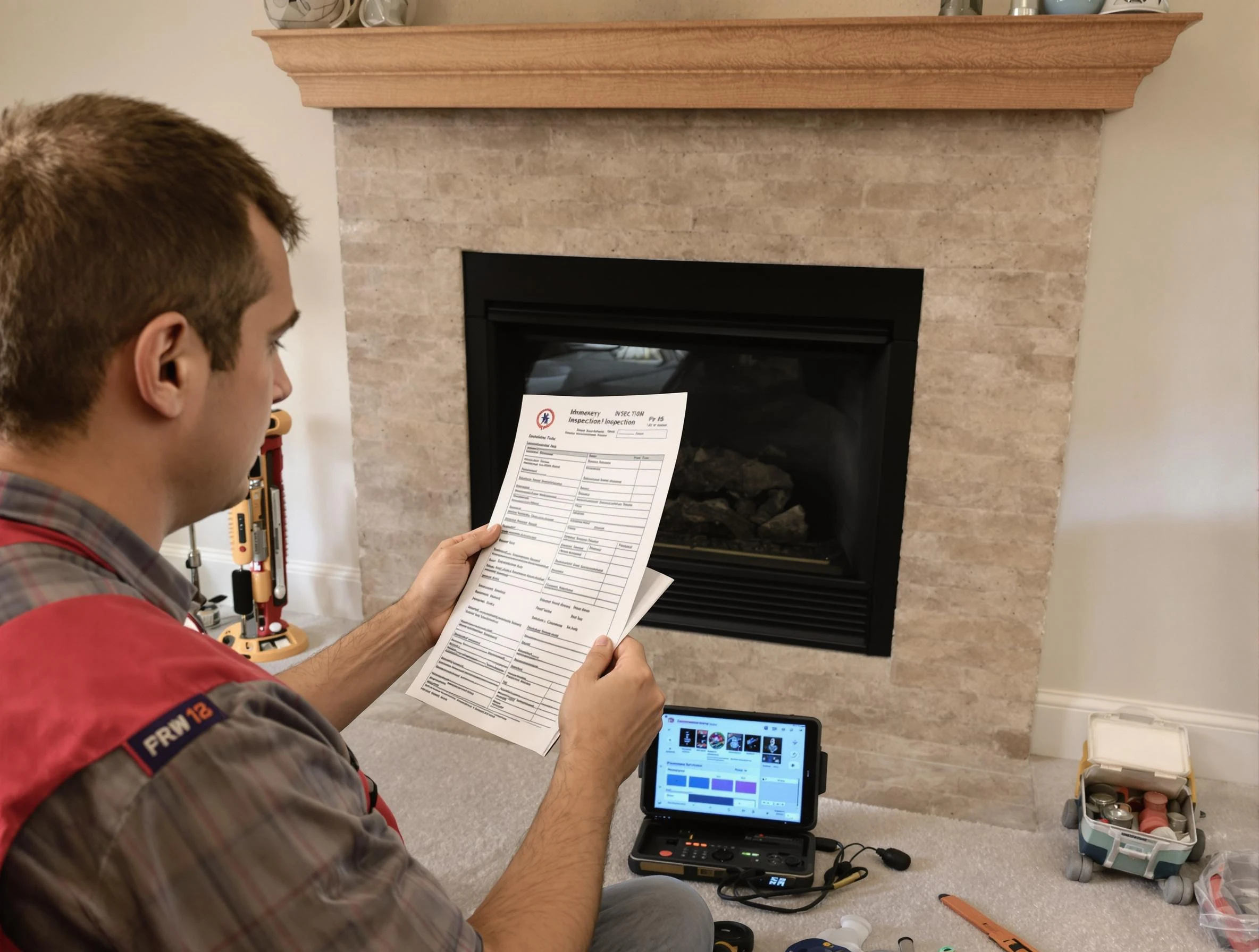 Thorough chimney inspection by Gilbert Chimney Sweep in Gilbert, AZ